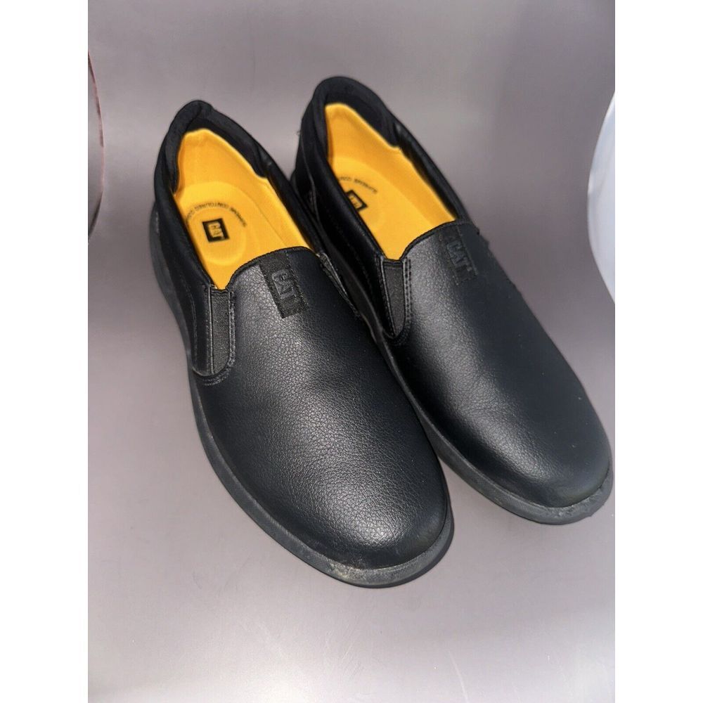 Caterpillar Women's ProRush SR+ Slip-On Size 9 1/2 Black Shoes‎
